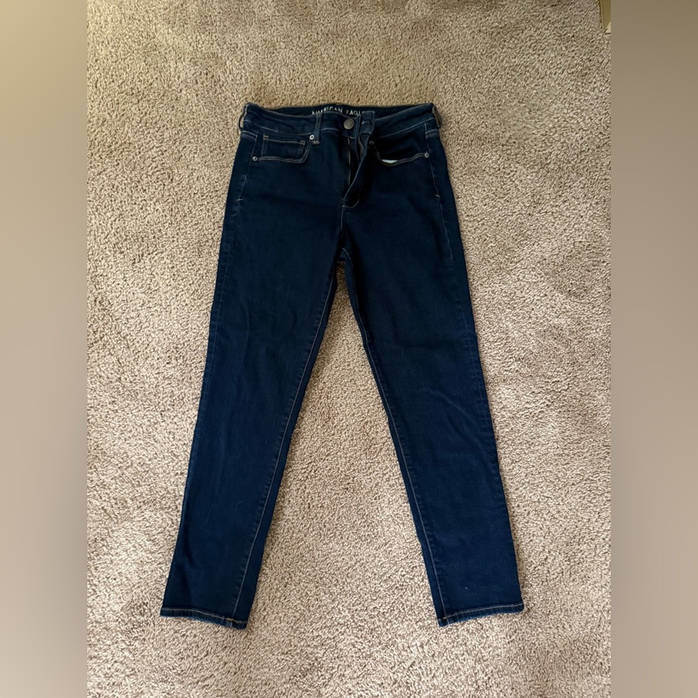 American Eagle Outfitters Navy Skinny Jeans for Women